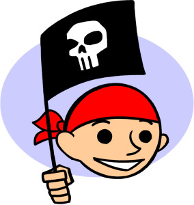 schatzsuche kinder mit piraten motto